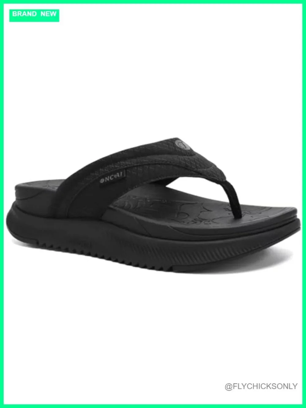Women's Orthotic Cushion Flip Flops with Arch Support Platform Sandals